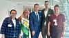 I onsdags träffade Skeppsmäklarna infrastrukturminister Andreas Carlson. Från vänster Skeppsmäklarnas ordförande Anna-Karin Ekman, vd Berit Blomqvist, infrastrukturminister Andreas Carlson, samt Fredrik Pettersson och Ida Kristoffersson från Skeppsmäklarna.