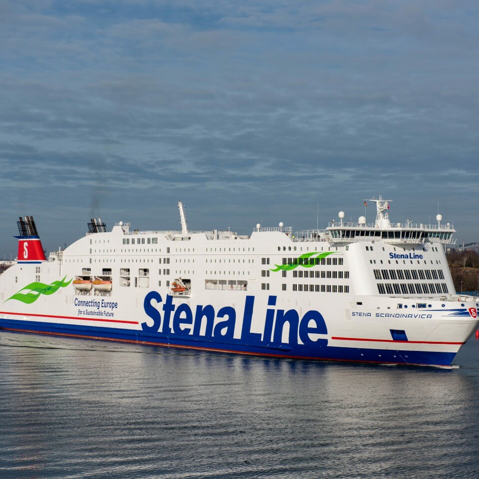 Stena Line Sticker Stena Line testar AI