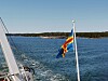 Ålands flagga, skärgårdsfärja
