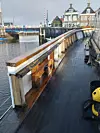 Lady Ellen till kaj i Harlingen