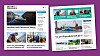 Skärmdumpar av tidningens sajt