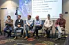 Reto Weber (Chalmers), Joakim Lundman, (Rise), Dan Krabbe (Sjöfartsverket). Claes Möller (Terntank), Anna Norinder (Sjöfartsverket) och Johan Skogwik (Transportstyrelsen).