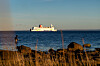 Passagerarfärja från Stena Line i solljus