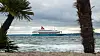 Nordic Pearl stävar förbi Palmstranden i Helsingborg på sin väg från Köpenhamn till Oslo.