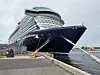 Mein Schiff Relax vid Stadsgården i Stockholm.
