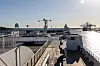 Stena Germanica på väg ut från Göteborgs hamn.