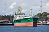 Unden vid avgång från Oxelösund.
