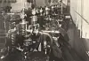 Interiör från maskinrummet på Argentina. Styrbordsmaskinens cylindertoppar.
