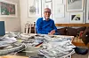 Göran Lidén har inte kvar så många av sina sjöfartsbilder, men däremot hade han sparat en kartong med bilder på Kungsholm från 1966