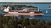Stena Primorsk i Stockholms skärgård.