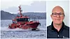 Ulf Eriksson är tillförordnade lotsområdeschef för Marstrand och Lysekil.