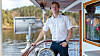 Daniel Karlsson arbetar som matros ombord på Blidösundsbolagets klassiker S/S Blidösund,