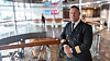 Joakim Rundqvist är Business Leader of Food & Beverage på Go Nordic Cruiselines kryssningsfärja Nordic Pearl.