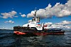 Poseidon har anlänt till Åbo efter en omkring 15.000 sjömil lång resa från varvet i Vietnam. Den nya bogserbåten har isklass 1A Super och en dragkraft på över 70 ton.