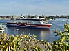 Viking Grace lägger ut från Stadsgården i Stockholm tidigare i augusti med destination Mariehamn och Åbo.
