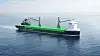 Rendering av ett av ESL Shippings fyra nya Green Handy-fartyg på 17 000 dwt, som ska kunna drivas helt med grön metanol.