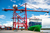 Under första halvåret 2026 ökade containervolymen i Gävle hamn med 16 procent.
