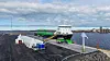 ESL Shipping har döpt sitt nya plug-in-hybridfartyg Astramar i den finländska hamnen Raahe.