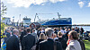 En stor skara gäster och besökare samlades på Donsö under torsdagen när Sirius Shipping döpte den nya produkttankern Marinus.