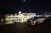 Skärgårdsbåten Vaxö fick materiella skador vid kollisionen med ett tankfartyg. Trots sammanstötningen kunde fartyget fortsätta för egen maskin till Stockholm.