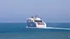 Superspeed 2 lämnar Hirtshals.